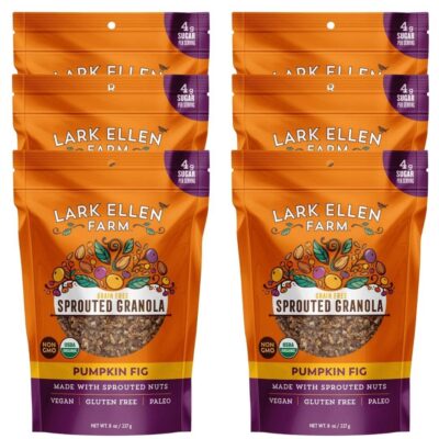 Lark Ellen Pumpkin Fig Sprouted Granola (Grain-Free) 8 oz bag