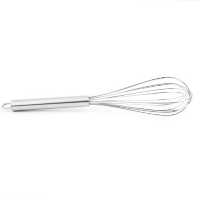 Fox Run Whisk, Stainless Steel with Solid Handle, 12"