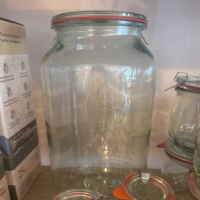 Weck Barrel Jar