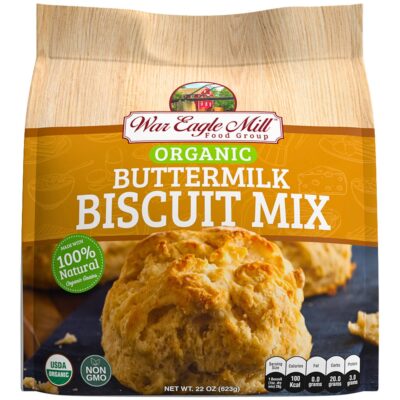 Organic Buttermilk Biscuit Mix, 22 oz Bag