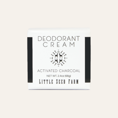 Activated Charcoal Deodorant Cream
