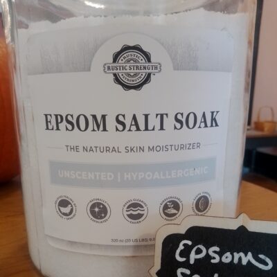 Epsom Salt Soak