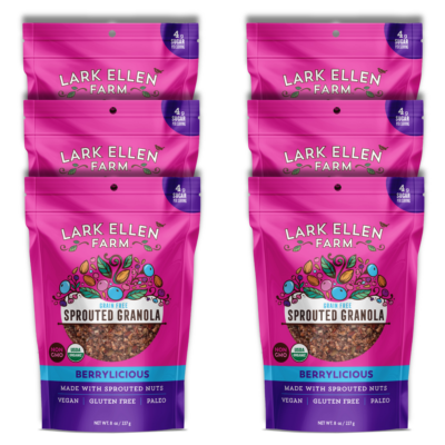 Lark Ellen Berrylicious Sprouted Granola (Grain-Free) 8 oz bag