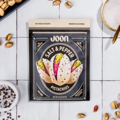 Joon Salt and Pepper Pistachios | Pistachio Gourmet Snacks