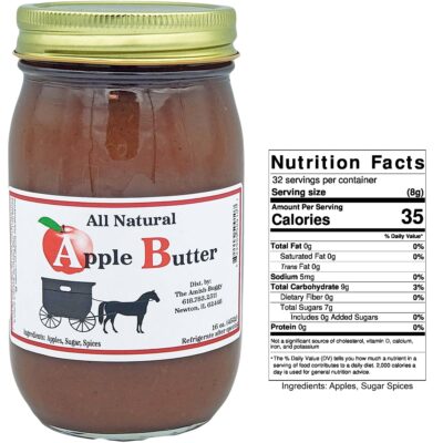 Amish Made Butters: Apple 16 oz.