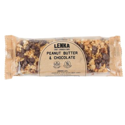 Peanut Butter & Chocolate Granola Bar - High Fiber