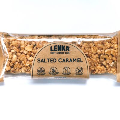Salted Caramel Granola Bar - Dairy Free, High Fiber