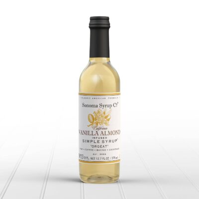 12.7 oz Vanilla Almond (Orgeat) Infused Simple Syrup
