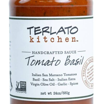 Handcrafted Tomato Basil Pasta Sauce